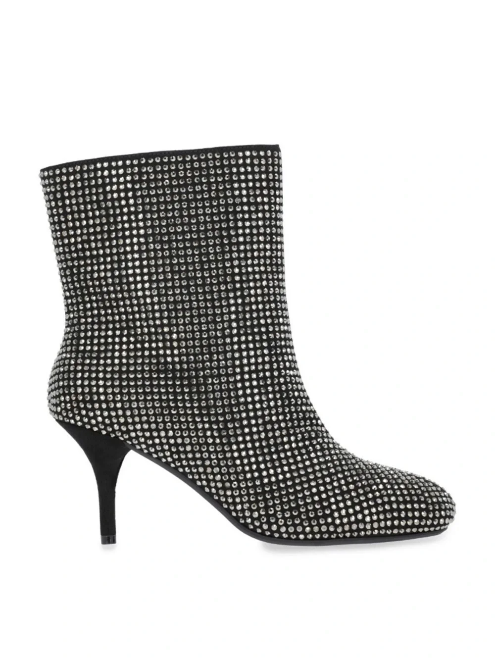 NWT Scoop Black Rhinestone Crystal Stiletto Ankle Boots Women’s Size 6